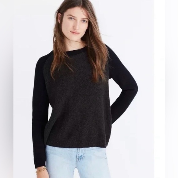Madewell Province Cross-Back Pullover Sweater size Medium - Picture 1 of 9